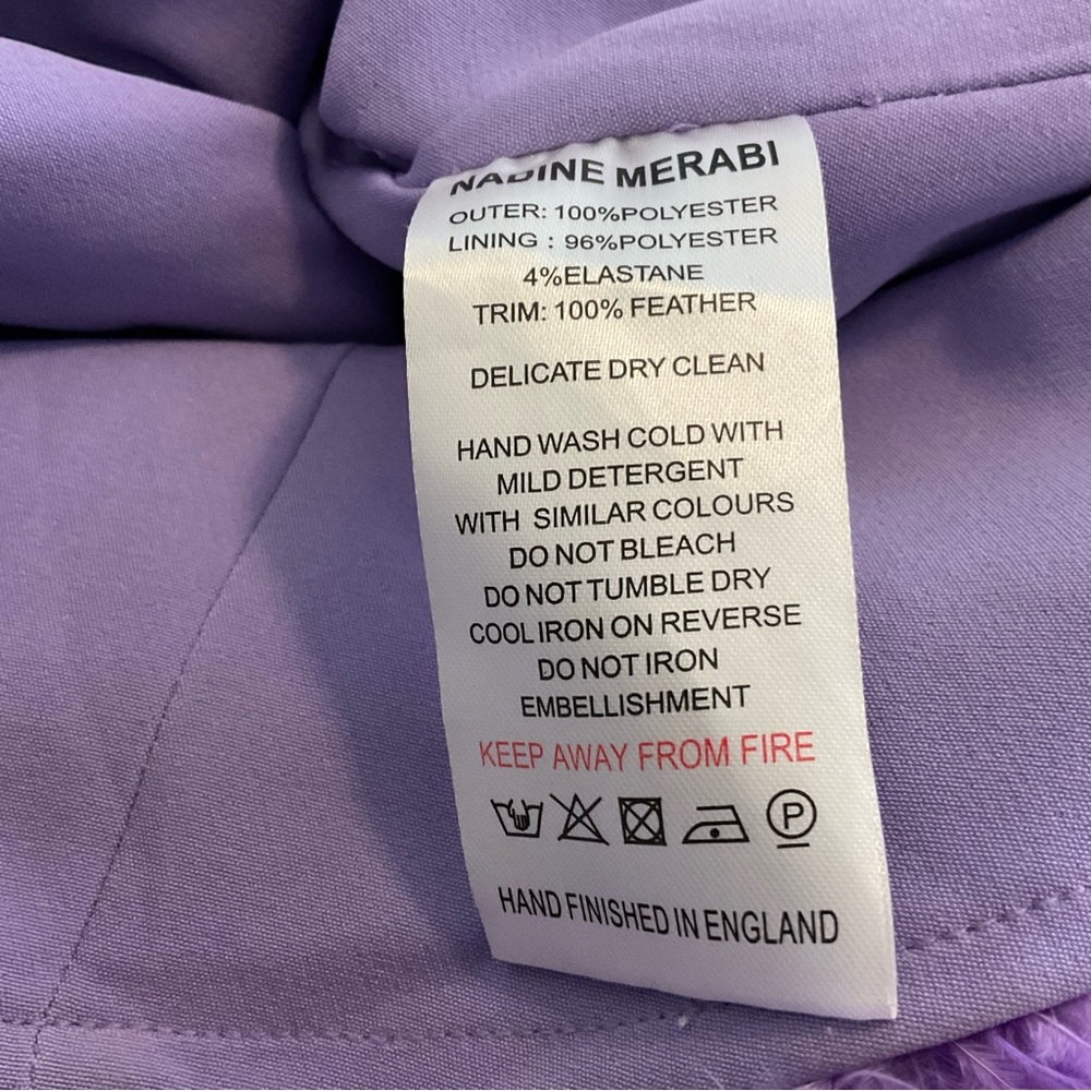 Nadine Merabi Fifi Purple Dress - Picture 13 of 16